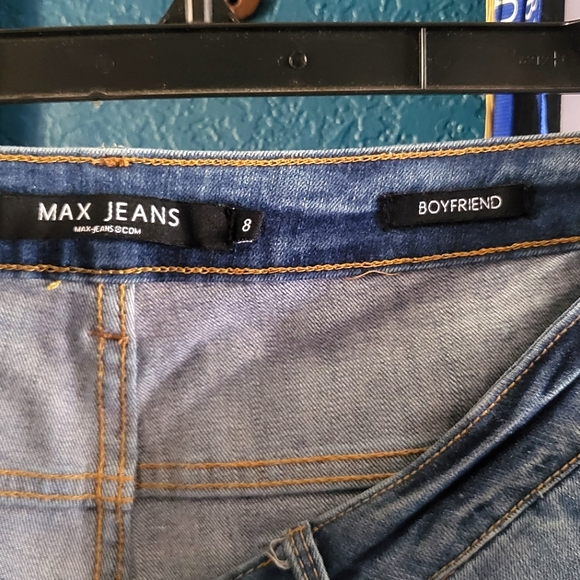 Graffiti Style handpainted boyfriend jeans - Picture 5 of 5